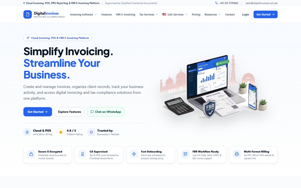 Digital Invoices case study — custom SaaS and AI automation project by NexGen